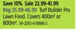 Canadian Tire Turf Builder Pro Lawn Food offer