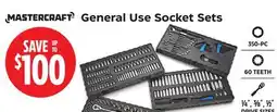 Canadian Tire Mastercraft General Use Socket Sets offer