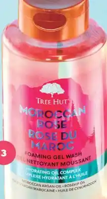 Real Canadian Superstore TREE HUT MOROCCAN ROSE FOAMING GEL BODY WASH offer