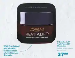 Real Canadian Superstore L'ORÉAL REVITALI TRIPLE POWER LZR MOISTURIZER offer