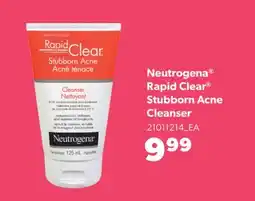 Real Canadian Superstore NEUTROGENA RAPID CLEAR STUBBORN ACNE CLEANSER offer