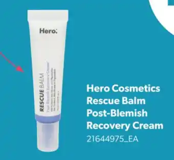 Real Canadian Superstore HERO COSMETICS RESCUE BALM POST-BLEMISH RECOVERY CREAM offer