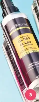 Real Canadian Superstore TRESEMMÉ CREAM SERUM LAMELLAR GLOSS offer