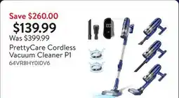 Walmart PrettyCare Cordless Vacuum Cleaner P1 offer