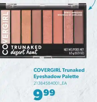 Real Canadian Superstore COVERGIRL TRUNAKED EYESHADOW PALETTE offer