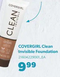 Real Canadian Superstore COVERGIRL CLEAN INVISIBLE FOUNDATION offer