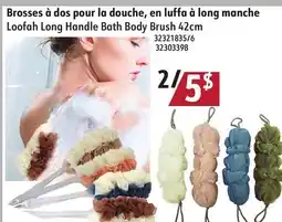 Sushi Shop Loofah Long Handle Bath Body Brush 42cm offer