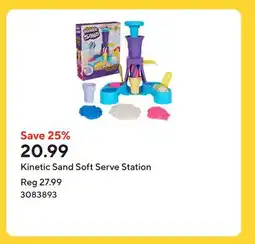 Staples Kinetic Sand Soft Serve Station offer