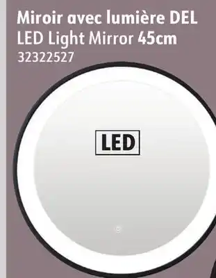 Hart LED Light Mirror 45cm offer