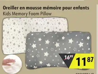 Sushi Shop Kids Memory Foam Pillow offer