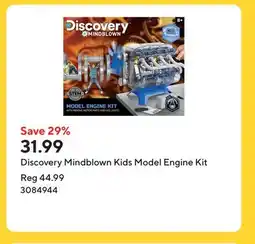 Staples Discovery Mindblown Kids Model Engine Kit offer