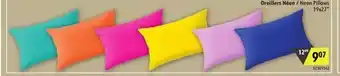 Hart Neon Pillows offer