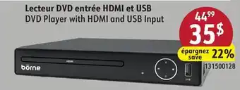 Hart DVD Player with HDMI and USB Input offer