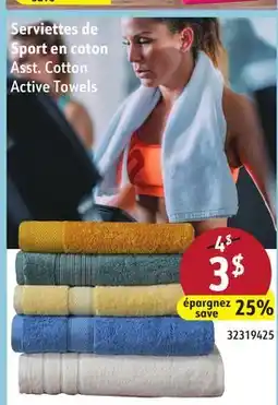 Hart Asst. Cotton Active Towels offer