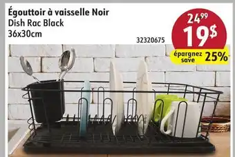 Sushi Shop Dish Rac Black offer