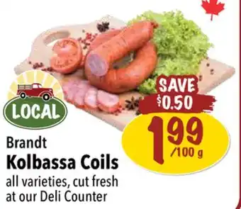 Farm Boy Brandt Kolbassa Coils offer