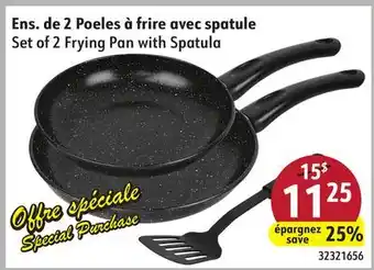 Sushi Shop Set of 2 Frying Pan with Spatula offer