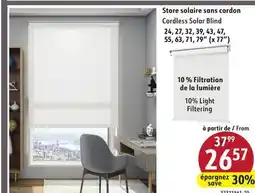 Sushi Shop Cordless Solar Blind offer