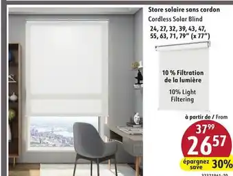 Sushi Shop Cordless Solar Blind offer