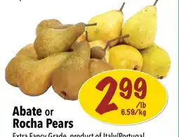 Farm Boy Abate or Rocha Pears offer