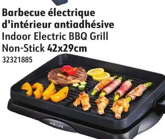 Hart Indoor Electric BBQ Grill Non-Stick 42x29cm offer