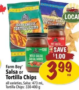 Farm Boy Farm Boy Salsa or Tortilla Chips offer