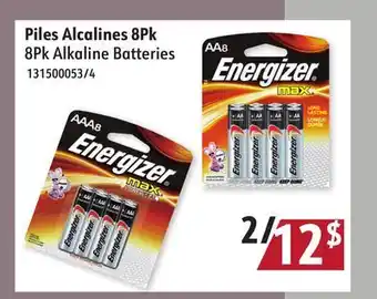 Hart 8Pk Alkaline Batteries offer