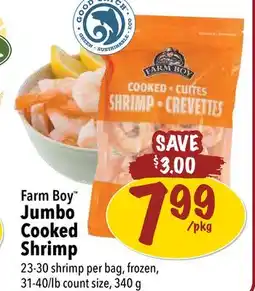 Farm Boy Farm Boy Jumbo Cooked Shrimp offer