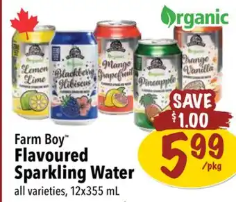 Farm Boy Farm Boy Flavoured Sparkling Water offer