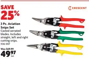 Home Hardware 3 Pc. Aviation Snips Set offer