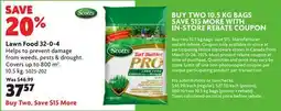 Home Hardware Lawn Food 32-0-4 offer