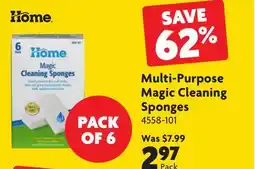 Home Hardware Multi-Purpose Magic Cleaning Sponges offer