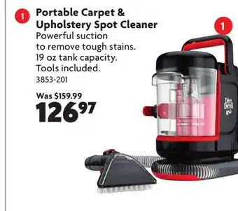 Home Hardware Portable Carpet & Upholstery Spot Cleaner offer