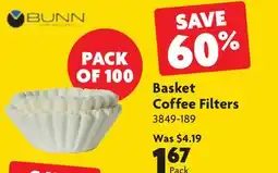 Home Hardware Basket Coffee Filters offer