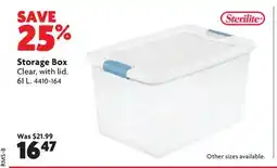 Home Hardware Storage Box offer