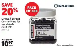 Home Hardware Drywall Screws offer