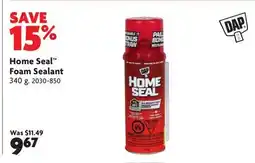 Home Hardware Home Seal Foam Sealant offer