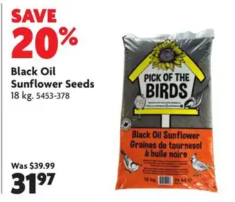 Home Hardware Black Oil Sunflower Seeds offer