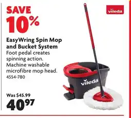 Home Hardware EasyWring Spin Mop and Bucket System offer