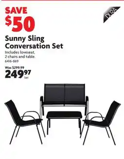 Home Hardware Sunny Sling Conversation Set offer