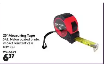 Home Hardware 25' Measuring Tape offer