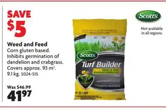 Home Hardware Weed and Feed offer