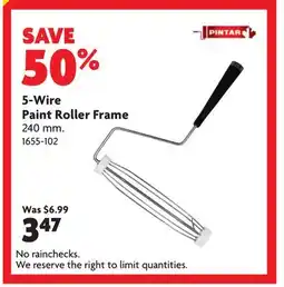 Home Hardware 5-Wire Paint Roller Frame offer