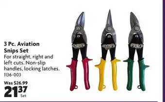 Home Hardware 3 Pc. Aviation Snips Set offer