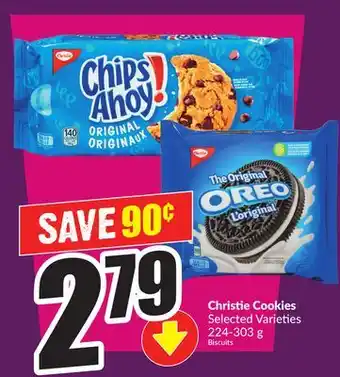 Chalo FreshCo Christie Cookies Selected Varieties 224-303 g offer