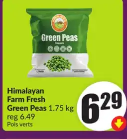 Chalo FreshCo Himalayan Farm Fresh Green Peas 1.75 kg offer