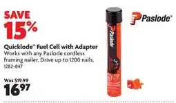 Home Hardware Quicklode Fuel Cell with Adapter offer