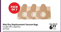 Home Hardware Wet/Dry Replacement Vacuum Bags offer