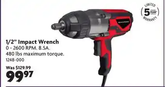 Home Hardware 1/2 Impact Wrench offer