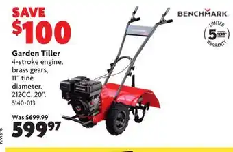 Home Hardware Garden Tiller offer